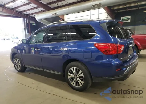 2018 Nissan Pathfinder S from USA, damaged, VIN 5N1DR2MM7JC626608